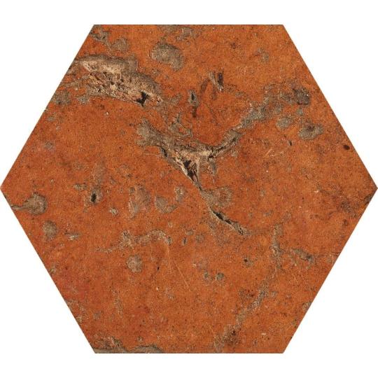 mediteran sestuholnikova tehlovej farby podlazna obkladacka dlazba kachlicka cotto vceli plast hexa mrazuvzdorna proti smykova oranzova cervena specialna terasa vonkajsia.jpg